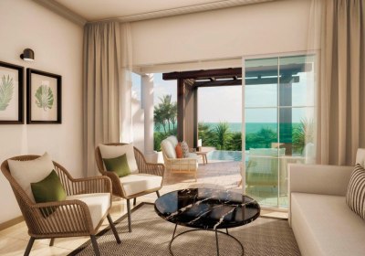 Wohnbeispiel Superior Juniorsuite Private Pool Oceanview