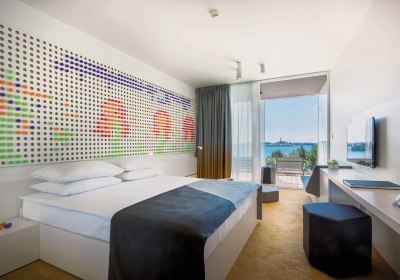 Wohnbeispiel Doppelzimmer Meerseite 2+2