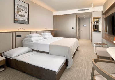 Wohnbeispiel Doppelzimmer Superior Meerblick mit 2 Extrabetten