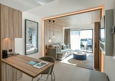 Wohnbeispiel Suite Dachterrasse Meerblick