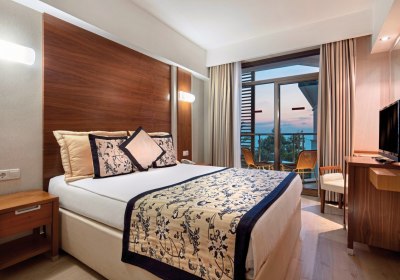 Wohnbeispiel Doppelzimmer seitl. Meerblick