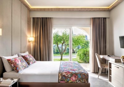 Wohnbeispiel Doppelzimmer Deluxe Gartenblick