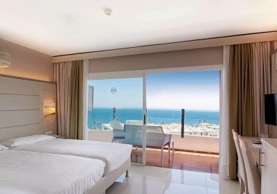 Wohnbeispiel Doppelzimmer Meerblick 7.-8. Etage