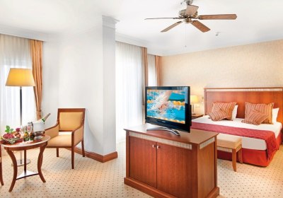 Wohnbeispiel Doppelzimmer Deluxe Gartenblick