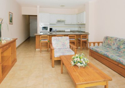 Wohnbeispiel Appartement 1 Schlafzimmer