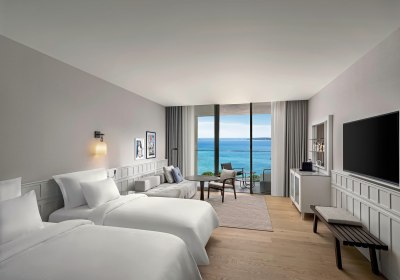 Modellbild Wohnbeispiel Doppelzimmer Deluxe Meerblick