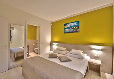 Wohnbeispiel Appartement 2 Schlafzimmer Meerseite