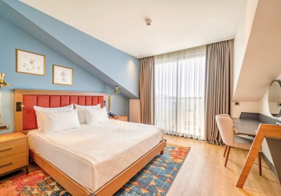 Wohnbeispiel Doppelzimmer Deluxe Roof Meerblick