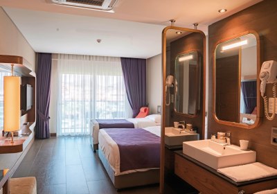 Wohnbeispiel Doppelzimmer seitl. Meerblick