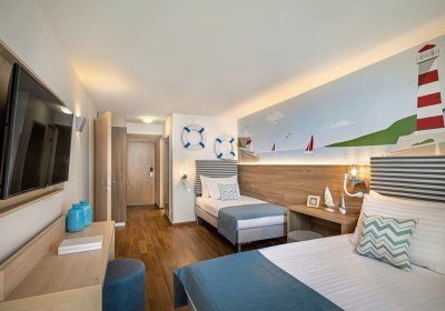 Wohnbeispiel Zimmer Superior f&uuml;r 2 plus 2 Meerseite