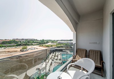 Wohnbeispiel Doppelzimmer Superior Poolblick