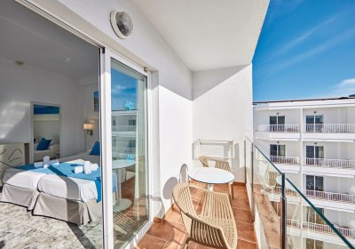 Wohnbeispiel Doppelzimmer Poolblick