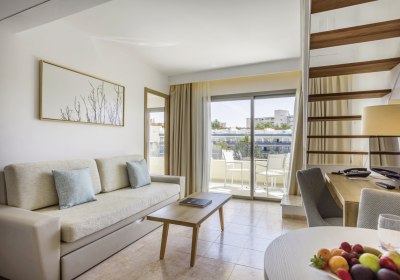 Wohnbeispiel Suite 1 Schlafzimmer Swim-Up