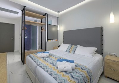 Wohnbeispiel Doppelzimmer Superior seitl. Meerblick