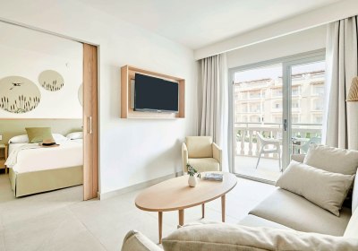 Wohnbeispiel Familienzimmer Premium Gartenblick