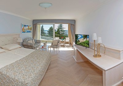 Wohnbeispiel Doppelzimmer Wellness Deluxe Meerblick