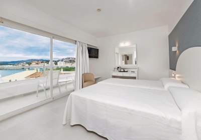 Wohnbeispiel Doppelzimmer Komfort seitl. Meerblick