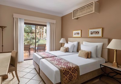 Wohnbeispiel Apt. 1 Schlafzimmer Gartenblick/DERTOUR Suite Gartenblick