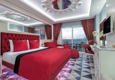 Wohnbeispiel Doppelzimmer Love Standard Meerblick