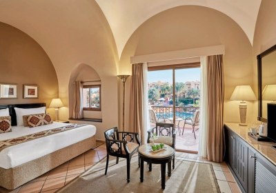 Wohnbeispiel Doppelzimmer Superior Poolblick