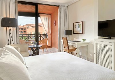 Wohnbeispiel Doppelzimmer Superior seitl. Meerblick