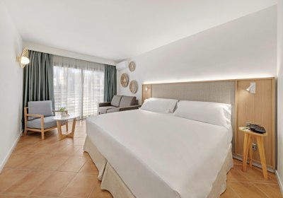 Wohnbeispiel Doppelzimmer Superior seitl. Meerblick