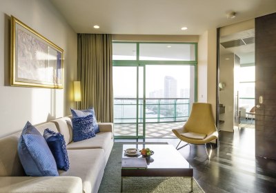 Wohnbeispiel One Bedroom Suite River View