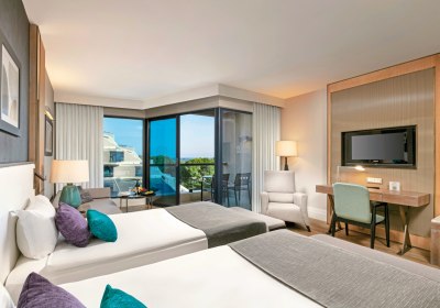 Wohnbeispiel Doppelzimmer Deluxe Meerseite