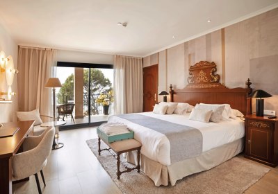 Wohnbeispiel Doppelzimmer Deluxe frontaler Meerblick Preferred Club