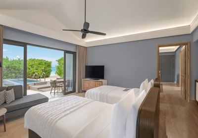 Wohnbeispiel 2 Bedroom Beach Villa with Pool