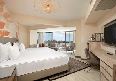 Wohnbeispiel Familienzimmer mit Terasse