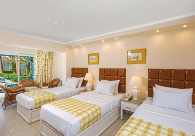 Wohnbeispiel Bungalow Familie Gartenblick