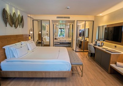 Wohnbeispiel DZ Deluxe mit Privatgarten