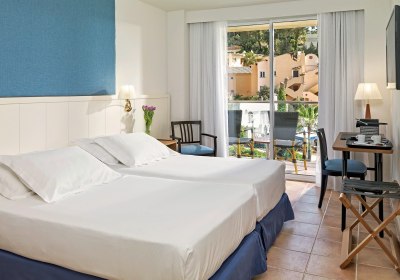 Wohnbeispiel Doppelzimmer seitl. Meerblick