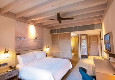 Wohnbeispiel One bedroom Resort View Suite with Lounge Access 