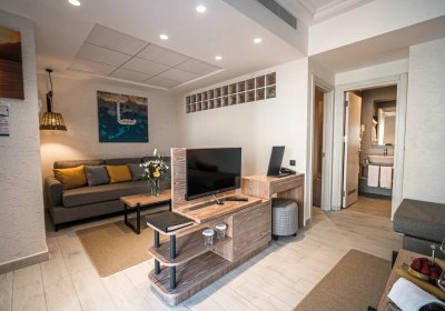 Wohnbeispiel Familienzimmer Superior Gartenblick