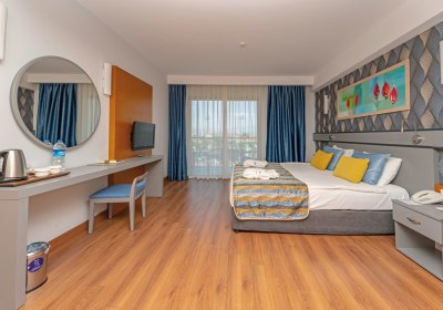 Wohnbeispiel Familienzimmer Landblick