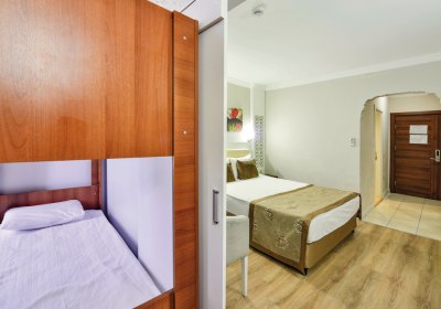 Wohnbeispiel Doppelzimmer Large Etagenbett