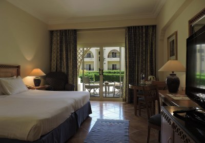 Wohnbeispiel Doppelzimmer Standard Gartenblick