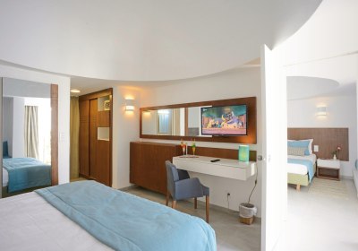 Wohnbeispiel Familienzimmer mit Verbindungst&uuml;r