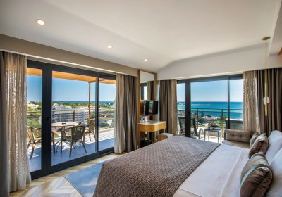 Wohnbeispiel Doppelzimmer Terrace Deluxe Meerblick