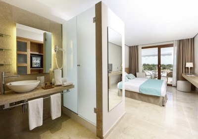 Wohnbeispiel Doppelzimmer Superior seitlicher Meerblick