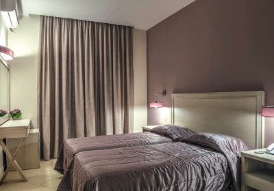 Wohnbeispiel Doppelzimmer Gartenblick