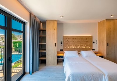 Wohnbeispiel Doppelzimmer Superior Poolblick