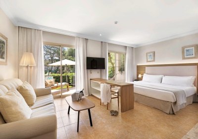 Wohnbeispiel Juniorsuite mit privatem Garten