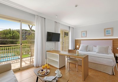 Wohnbeispiel Juniorsuite mit privatem Pool Selection Club