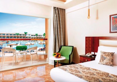 Wohnbeispiel Doppelzimmer Standard Poolblick