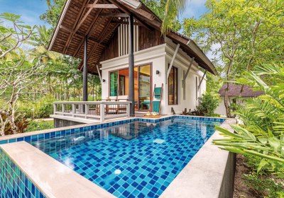 Balkonbeispiel Pool Villa 