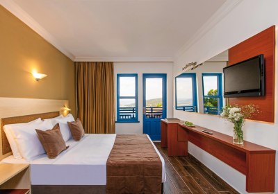 Wohnbeispiel Familienzimmer Gartenblick