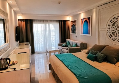 Wohnbeispiel Doppelzimmer Gartenblick